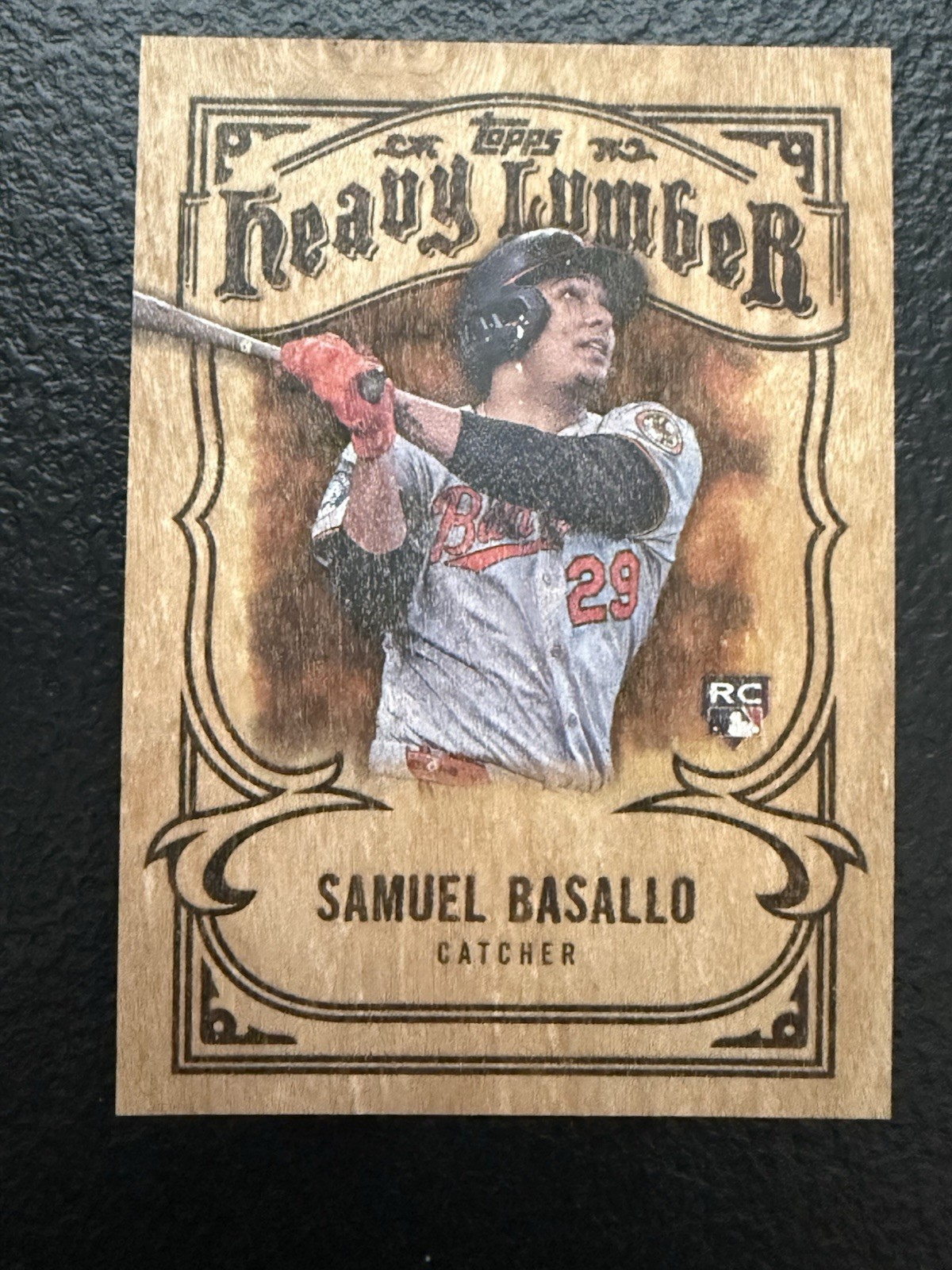 Samuel Basallo 2026 Topps Series 1 Heavy Lumber SSP Rookie RC HL-14 *Orioles