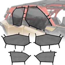 StarknightMT X3 Max Window Nets, Maverick Side Windows Compatible Black 