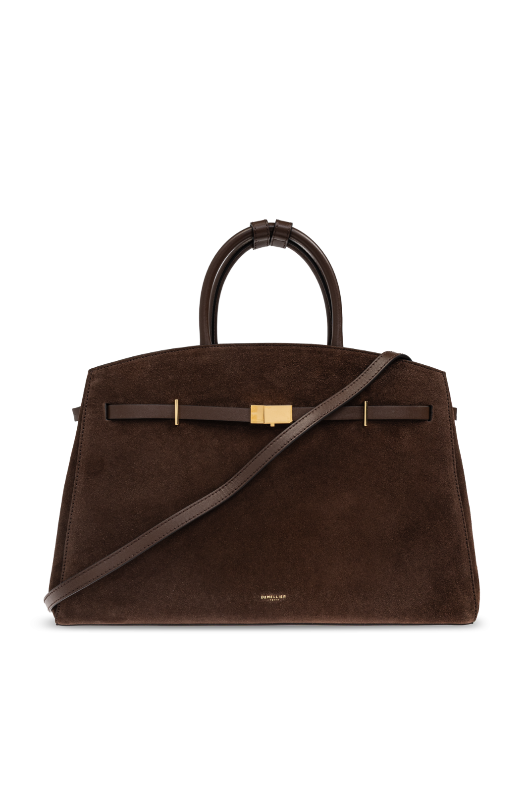 DEMELLIER Hudson Mocha Top Handle Bag New & Authentic