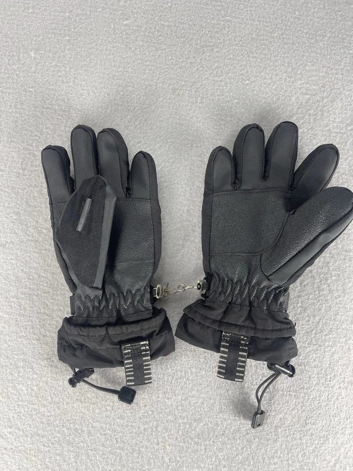 Grandoe Ski Gloves Childs Medium Black with Flames Venom Waterproof Breathable - Image 2 of 4