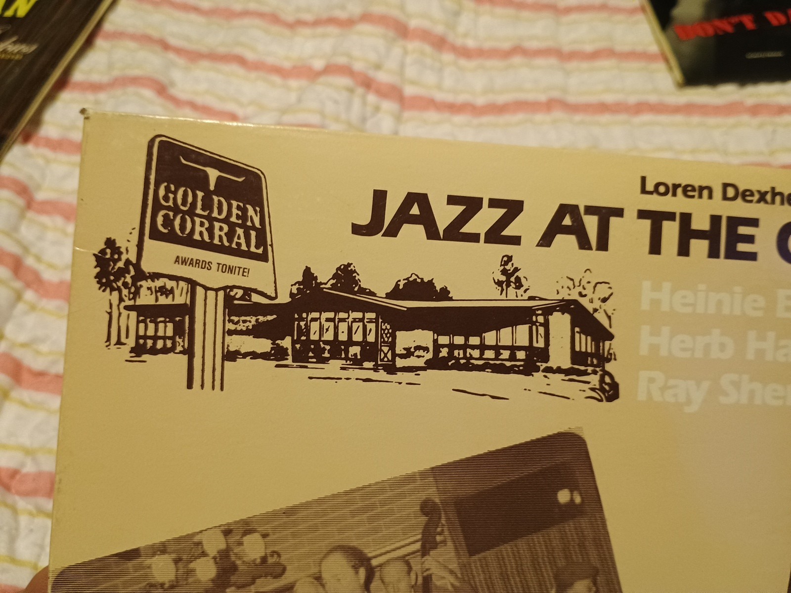 Loren Dexheimer Presents Jazz At The Golden Corral AUTOGRAPHED Vinyl LP KAVL AM