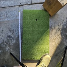 Golf Hitting Mat Practice Turf  Driving Range Pad  24"x12"  New Open Box