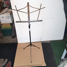 MS1000 folding sheet music stand w carrying bag adjustable height new unbranded