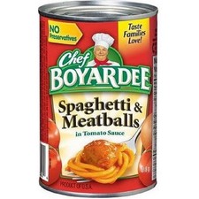 Chef Boyardee Spaghetti Meatballs, 14.75 oz-2pk