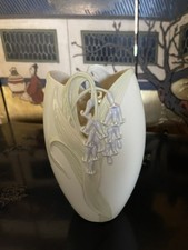 Lenox Blue Bells Vase Floral Blossoms Collection 7 Inch Handcrafted Thailand