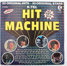 K-Tel Hit Machine LP Record 1976 All Top 10 Hits Compilation 33RPM