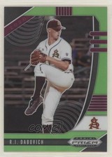 2020 Panini Prizm Draft Picks Lime Green Prizm 60/75 RJ Dabovich #PDP114 4z8