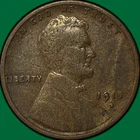 1915-D Lincoln Wheat Cent Fine F Coin #34206