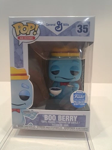Funko Pop! Ad Icons General Mills Boo Berry w/ Bowl #35 Shop Exclusive!