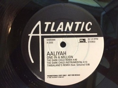 Aaliyah - One In A Million (Remixes) (12'', Single, Promo) (Very Good Plus (VG+))