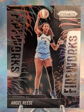 2025 Panini Prizm WNBA - Fireworks Angel Reese #11 - Chicago Sky Basketball 