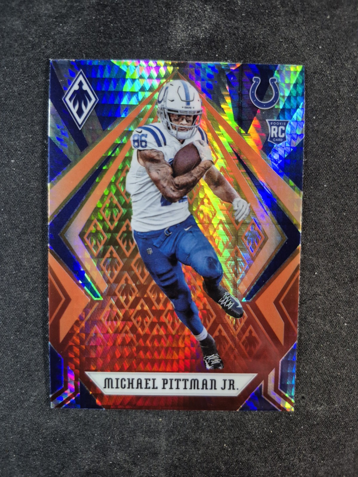 2020 Panini Phoenix Fire Burst SP Michael Pittman Jr. Rookie RC Colts #122 NFL