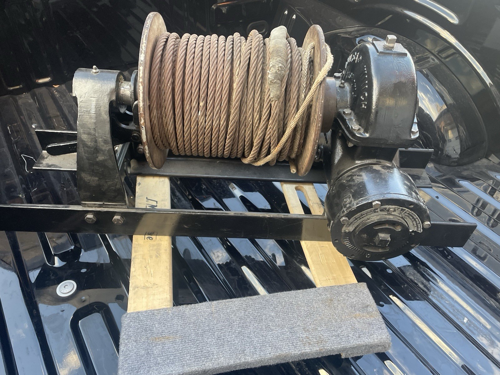 Refurbished Tulsa 20705 Rear Mounted Tractor Winch A Very Nice Unit