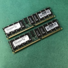 HP A6970AX Smart Modular 2x2GB DDR 266MHz PC 2100 ECC Server Memory Integrity