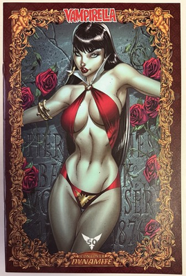 #ad Vampirella #1 1:75 Icon Cover J.Scott Campbell Dynamite 2019 $9.99