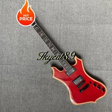 Wylde Audio Nomad Orangeed Red Solid Electric Guitar HH Pickups for Sale in US