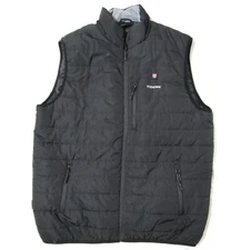 TIDEWE Heated Vest Puffer Black Men's Jacket size XL Womens 2X With Battery pack