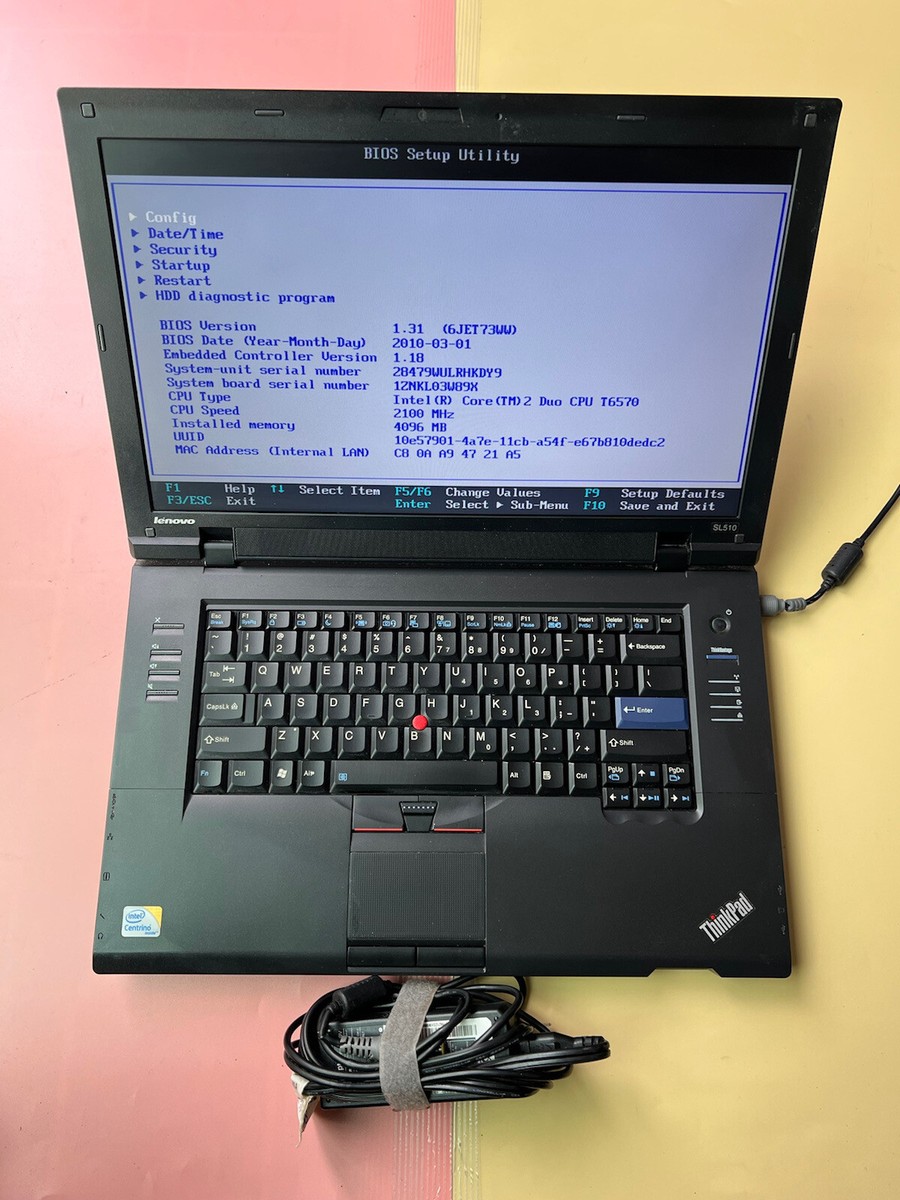LENOVO THINKPAD SL510 15.6 LENOVO THINKPAD SL510 15.6