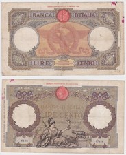 Banconota 100 Lire Italia Italia 5.10.1931 PIC 55 (134549)
