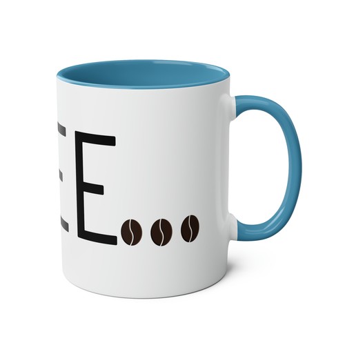 Coffee Art Two-Tone Coffee Mugs, 11oz - Picture 8 of 8