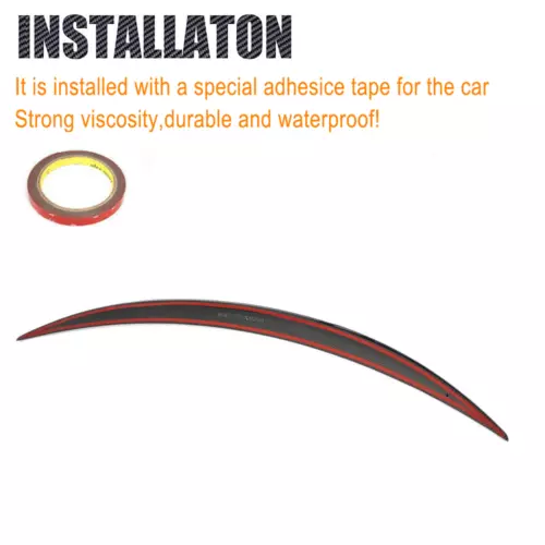 Carbon Spoiler Für Alfa Romeo Giulia 2015 Heckspoiler Abrisskante Lippe Flügel - Bild 11 von 13