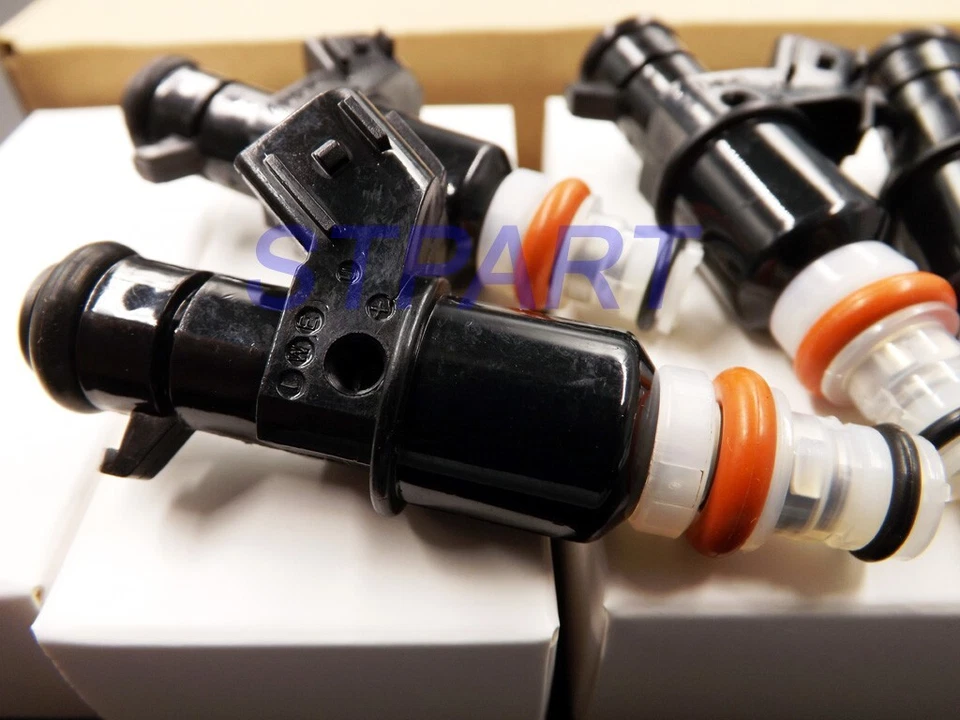 4 INYECTORES DE COMBUSTIBLE NUEVOS OEM 16450-RBB-003 CIVIC Si RSX TYPE-S CSX 2.0L TSX 2.4L Foto 4 de 4