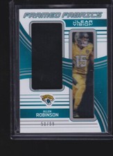  2016 Panini Clear Vision Framed Fabrics #24 Allen Robinson 50/99