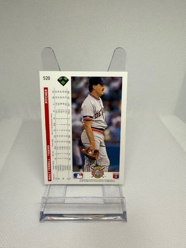 WALT TERRELL 1992 Upper Deck Trading Card 78 Detroit Tigers Collectable MINT - Picture 2 of 2