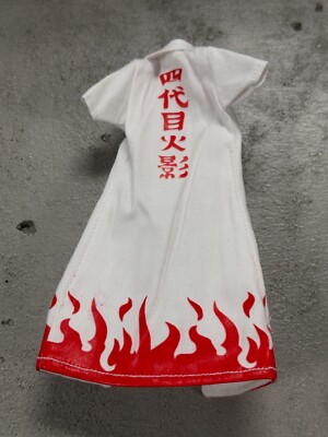 PB-MIN-LTC: 1/12 scale wired fabric 4th Hokage Robe for SHF Minato