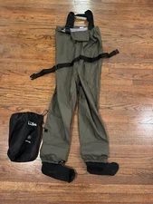 LL Bean Super Seam Chest Waders (Size Small)