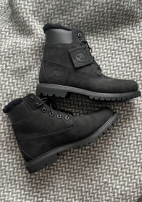 Timberland Stiefel 6 inch Waterproof Boot Nubuck mit Fell
