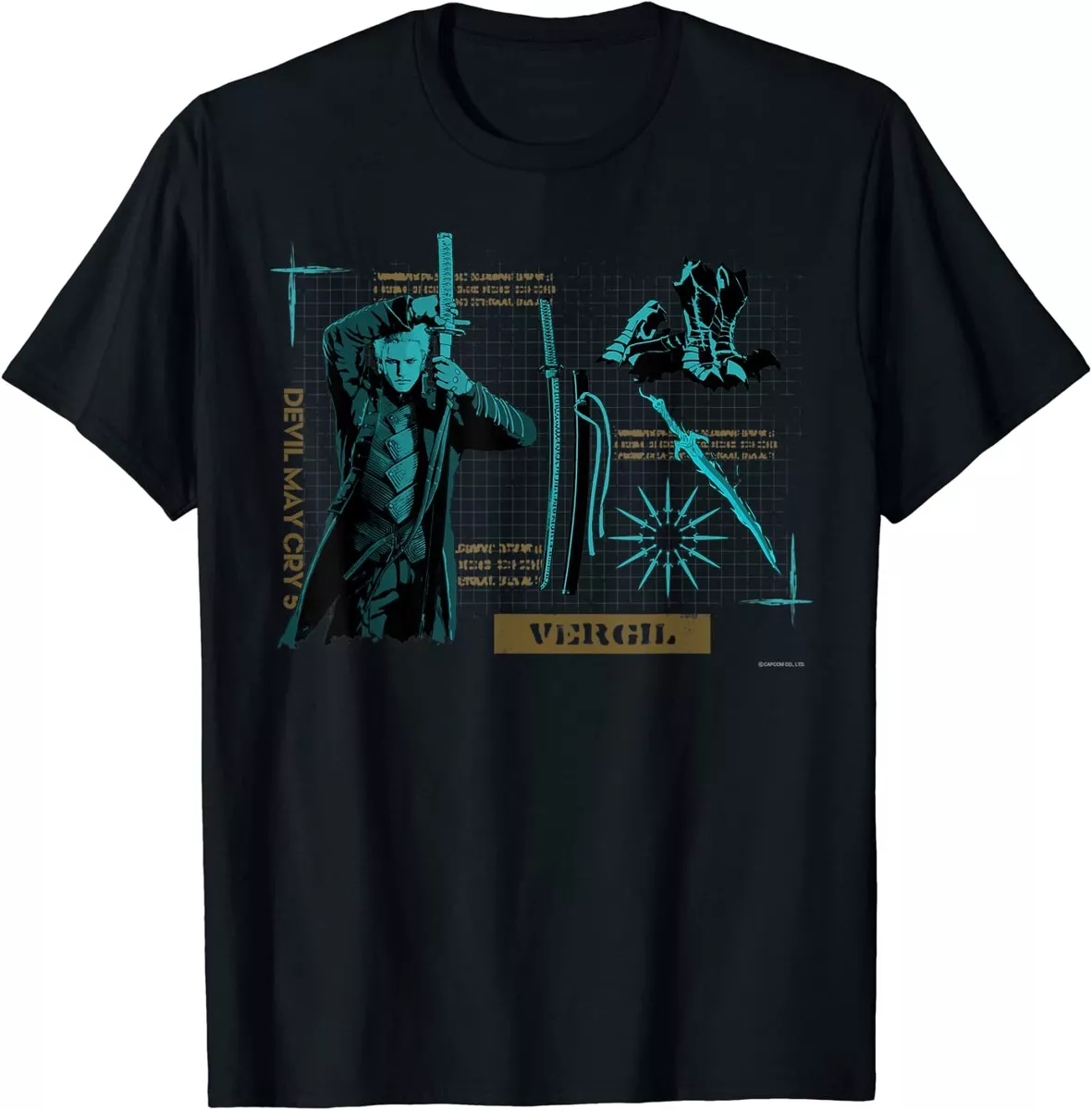 Vergil Devil May Cry 5 Special Edition Bury The Light T-Shirt Active  T-Shirt for Sale by CyberSchizoShop