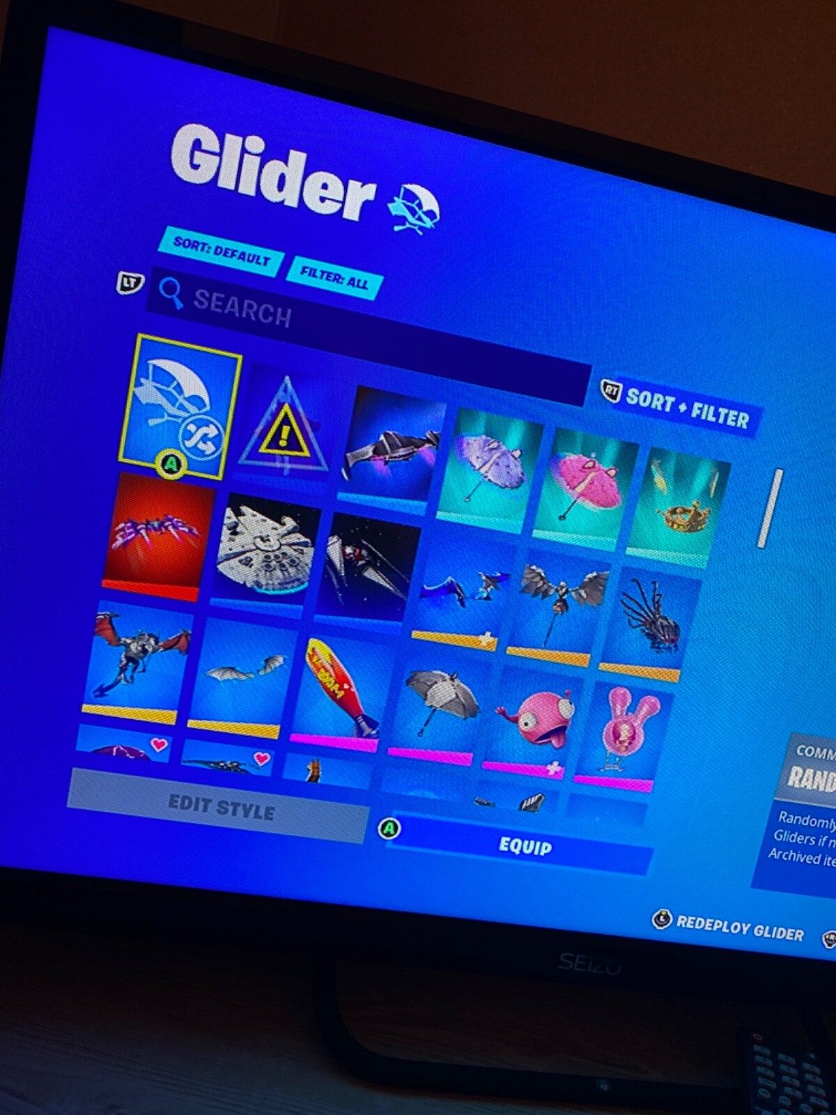 og fortnite acc. black knight, mako glider etc eBay