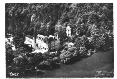 LIVERDUN - 54 - Luftaufnahme des Château de la PILE, eiskalt, excl RICHALET - CIM