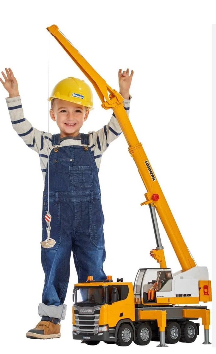 Bruder 1/16 Scania Super 560R Liebherr Crane Truck 03571 | eBay