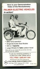 Palmer Electric Vehicles & Accessories" by Palmer Industries 2002 VHS