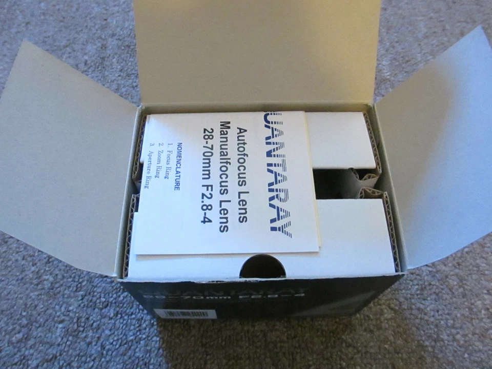 New QUANTARAY 28-70mm F2.8-4 LENS for Minolta 25-166-4207 - Image 3 of 4