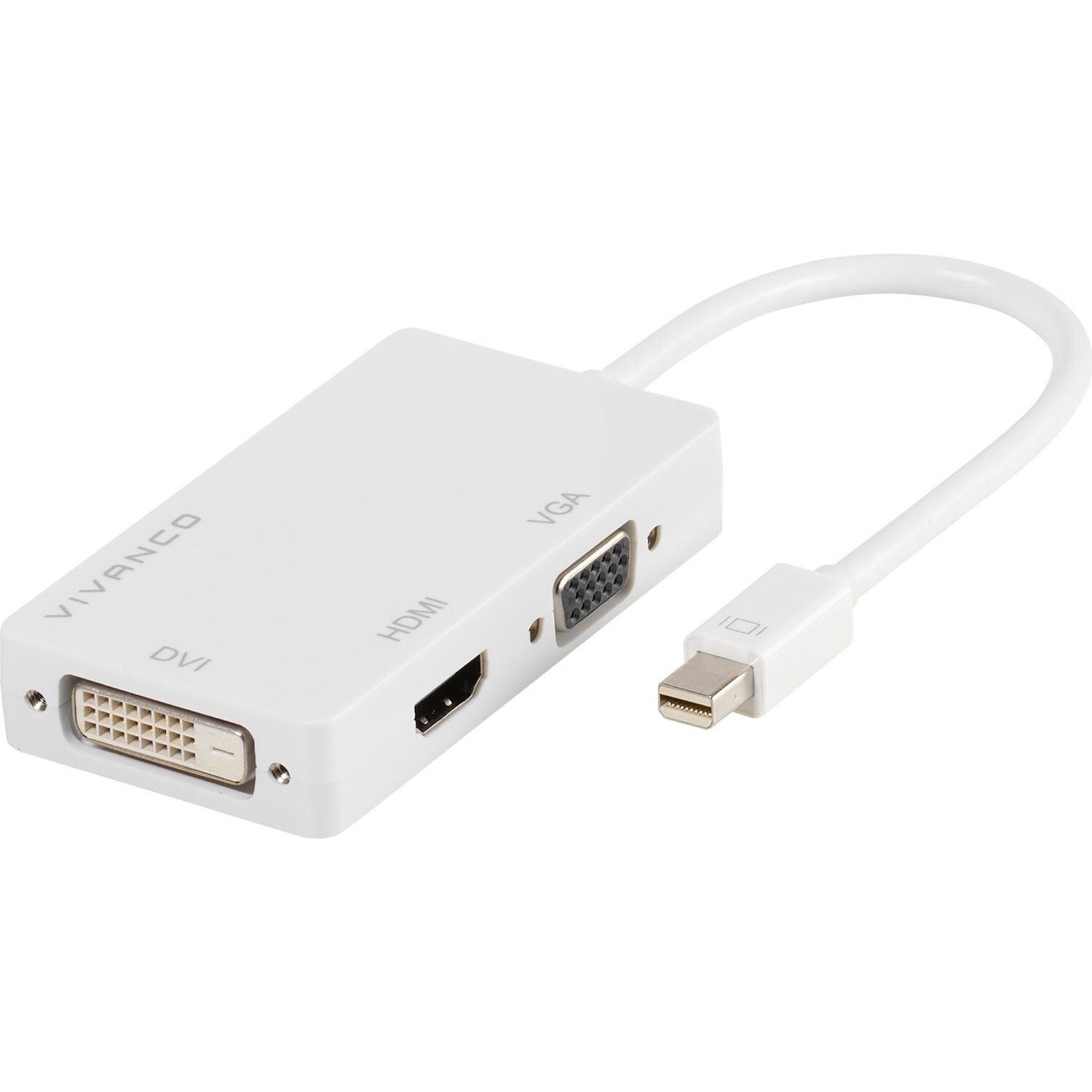 Adattatore Vivanco multiplo DisplayPort HDMI/VGA  /DVI 45283