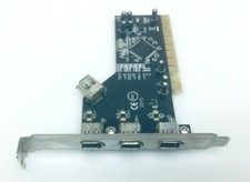 FireWire 3-Port PCI Adapter Card Three External Port P/N 09110081549