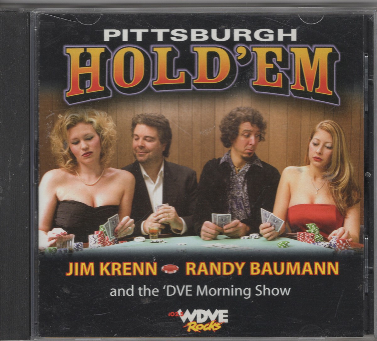 WDVE JIM KRENN & RANDY BAUMANN- PITTSBURGH HOLD EM CD 686506205325
