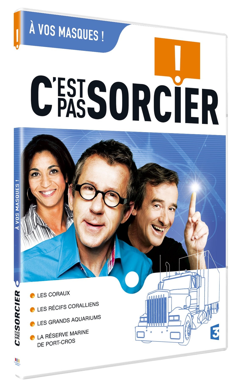 C'est pas sorcier : à vos masques ! (DVD) Courant Frédéric Gourmaud Jamy Quindou