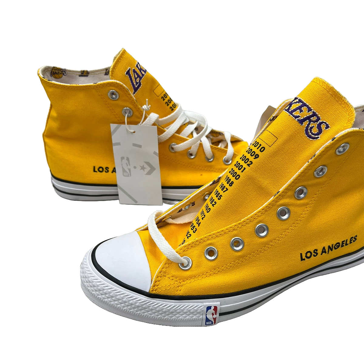 Converse Chuck Taylor NBA Los Angeles Lakers Shoes Mens Sz 10 Mens