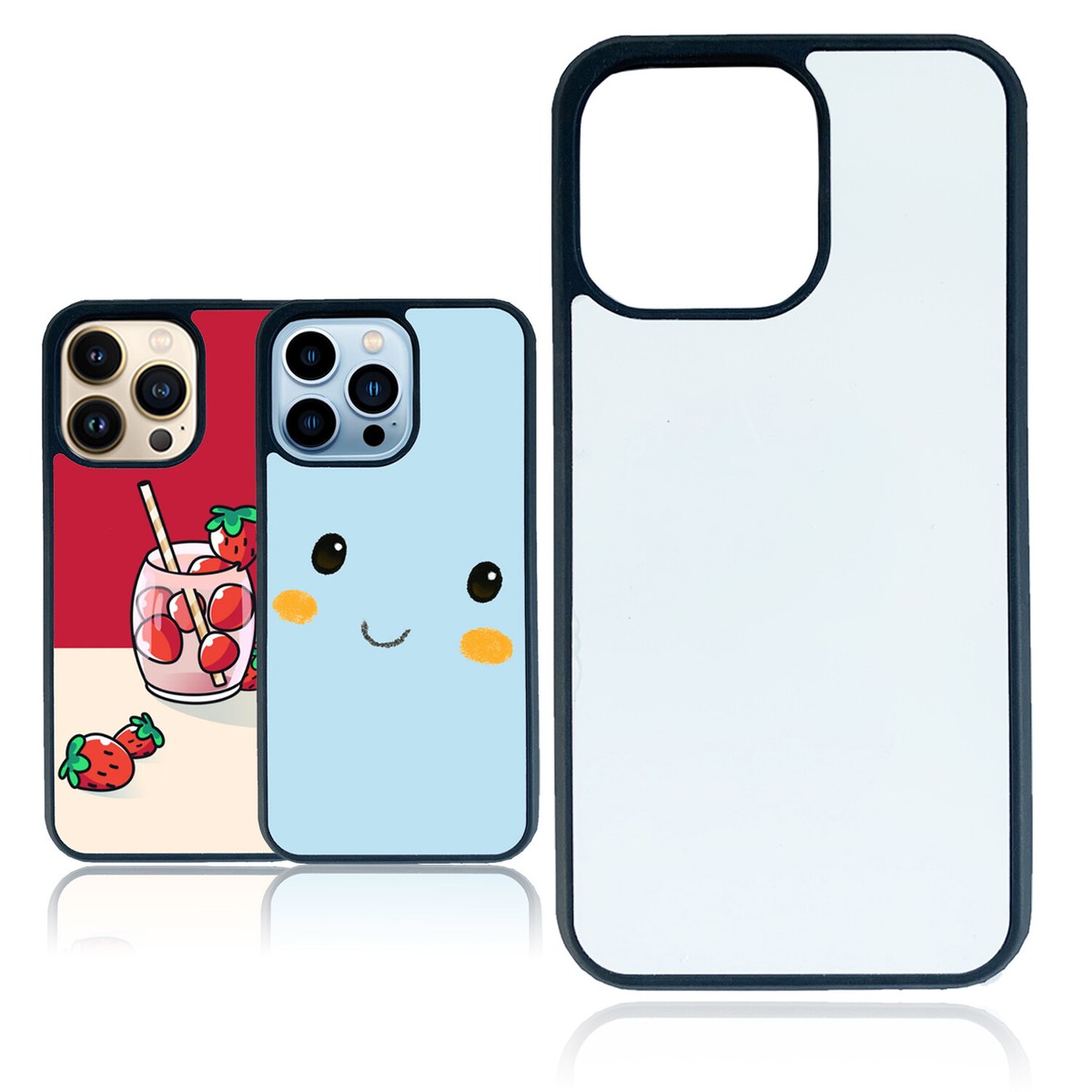 10 PCS Sublimation Blanks Phone Case Bulk Covers Compatible With