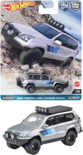 New Hot Wheels HKC70 Car Culture Off Road - 2005 Toyota Land Cruiser Prad - Picture 1 of 4