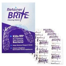 Retainer Brite Cleaning Tablets Keeps Retainer Brite & Clean Dental Brace Guards