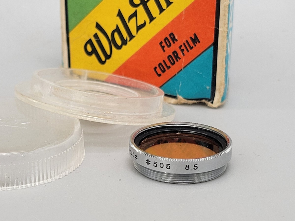 Walz #505 85 Type A UV daylight screw on Filter for Bolex 8mm