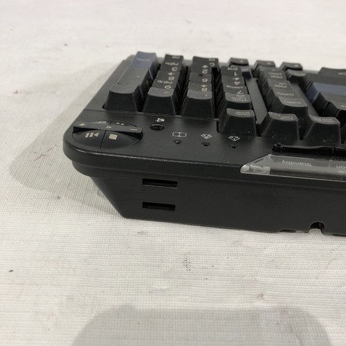 IBM SK-8805 Wired USB Ergonomic Keyboard Black - Picture 5 of 7