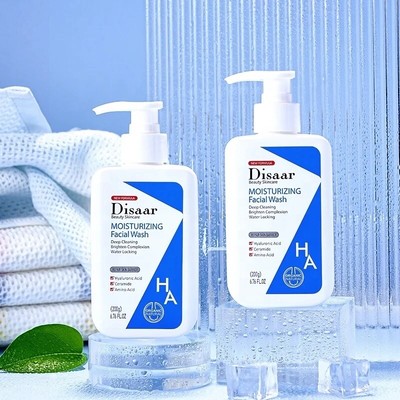 Hyaluronic Acid & Ceramide Moisturizing Facial Wash 200ml