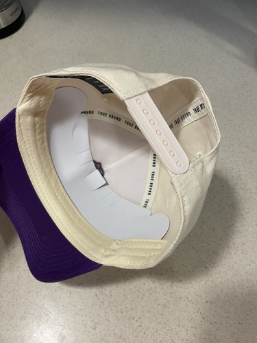 New NWT True Brvnd JMU NCAA James Madison Dukes Ben DiNucci Adjustable Hat - Picture 8 of 8