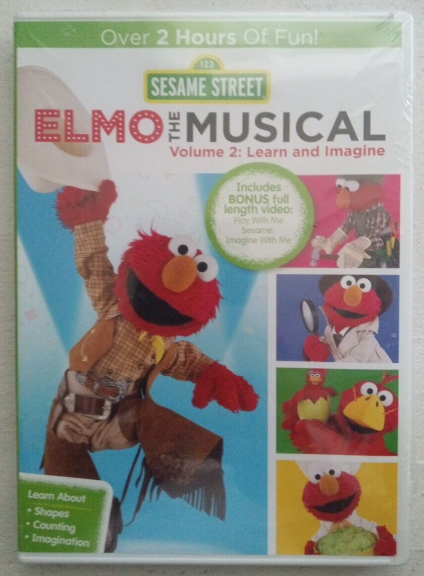 Elmo the Musical: Volume 2 Learn and Imagine DVD Sesame Street